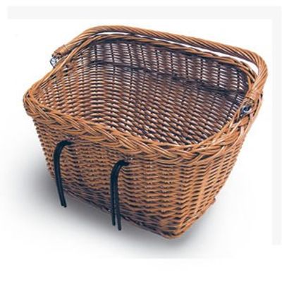 Basil Rieten stuur mand rechthoek m/buik jumbo dublin 15008