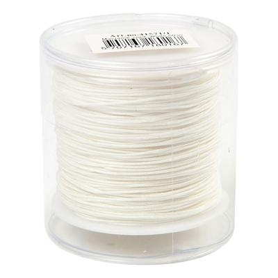 Creativ Company Polyester koord wit 1 mm, 50m
