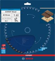 Bosch Professional Cirkelzaagblad EXPERT Wood | Ø 216 x 2,4 x 30mm 48T - 2608642497