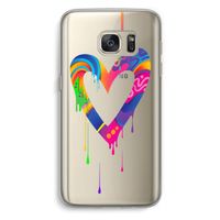 Melts My Heart: Samsung Galaxy S7 Transparant Hoesje