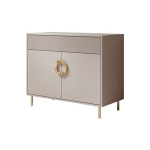 Meubella Dressoir Nyna - Beige - 100 cm