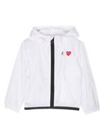 Comme Des Garçons Play Kids x K-Way imperméable Claude à capuche - Blanc - thumbnail