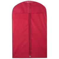 5x Beschermhoes voor kleding rood 100 x 60 cm   -