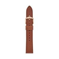 Horlogeband Fossil S181501 Leder Bruin 18mm