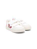 VEJA Kids baskets V-12 ChromeFree en cuir - Blanc