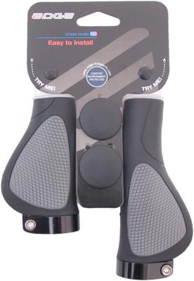 Edge Ergo city plus handvatten - 136/95mm, zwart/grijs