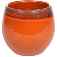 Ter Steege Pot Charlotte orange bloempot binnen 19 cm