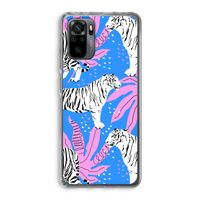 Tijger: Xiaomi Redmi Note 10 Pro Transparant Hoesje Tijger: Xiaomi Redmi Note 10 Pro Transparant Hoesje