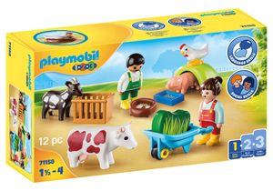 Playmobil PLAYMOBIL 1.2.3 - Plezier op de boerderij 71158