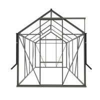Tuinkas Kate II groengrijs 3 mm veiligheidsglas - Royal well