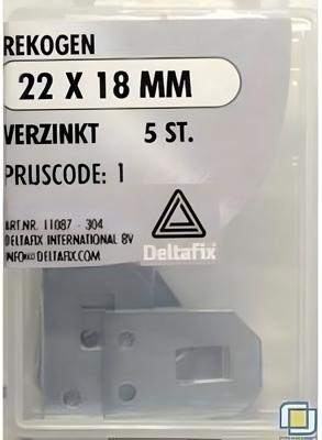 Rekogen 22 18mm 1mm verz 5st - Deltafix