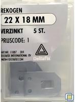 Rekogen 22 18mm 1mm verz 5st - Deltafix
