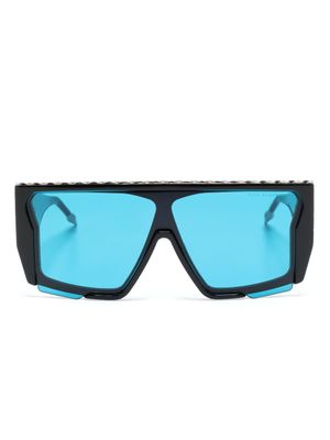 Dita Eyewear lunettes de soleil Subdrop à monture carrée - Noir