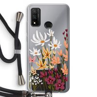 Painted wildflowers: Huawei P Smart (2020) Transparant Hoesje met koord