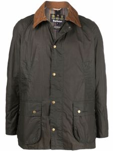 Barbour veste à col contrastant - Vert