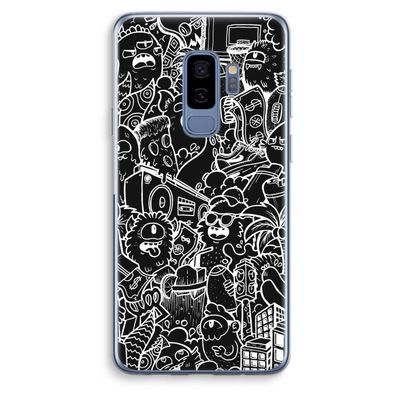 Vexx Black City : Samsung Galaxy S9 Plus Transparant Hoesje
