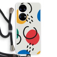 Illustratieve pop 3: Huawei P50 Transparant Hoesje met koord