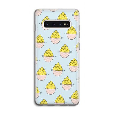 Citroenen: Samsung Galaxy S10 4G Transparant Hoesje