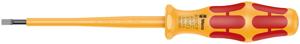 Wera 1060 i VDE-geïsoleerde Kraftform sleuf-schroevendraaier, 0.6 x 3.5 x 100 mm - 05051582001