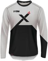 G-FORM longshirt "pro-x4" longarm shirt pro x-4 size m white/bl.