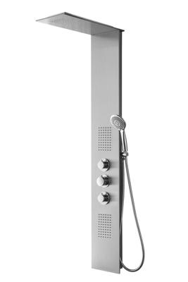 Wiesbaden Ontario RVS douchekolom + therm.kraan