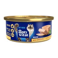 OPTIVITAL Mousse Chicken - nat kattenvoer - 85g