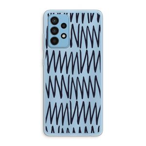 Marrakech Zigzag: Samsung Galaxy A52 Transparant Hoesje