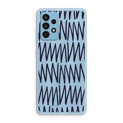 Marrakech Zigzag: Samsung Galaxy A52 Transparant Hoesje