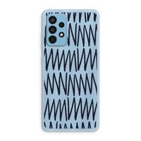 Marrakech Zigzag: Samsung Galaxy A52 Transparant Hoesje