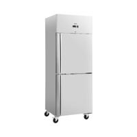 Gastrokoelkast - 373 l - RVS - 2 deuren - 4 wielen - afsluitbaar - Royal Catering