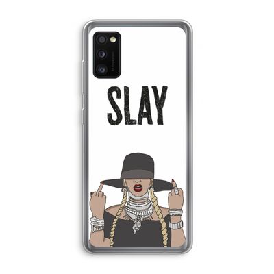 Slay All Day: Samsung Galaxy A41 Transparant Hoesje
