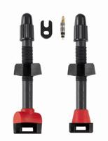 Barbieri tubeless valve carbonaria sv 50mm black 2 pieces