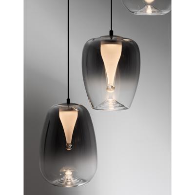 Lyora Design hanglampOblo 3-lichts smoke glas - 9009176