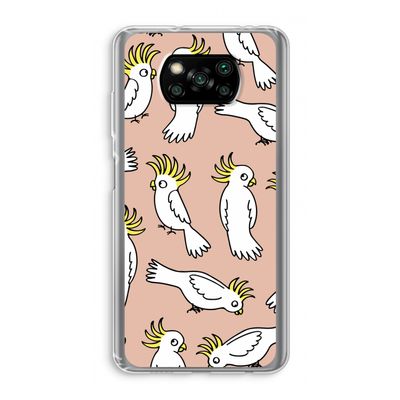 Papegaai: Xiaomi Poco X3 NFC Transparant Hoesje