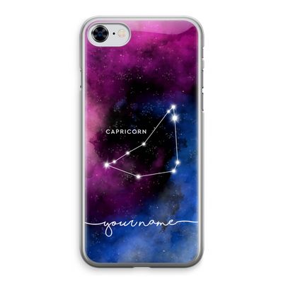 Sterrenbeeld - Donker: iPhone 8 Transparant Hoesje