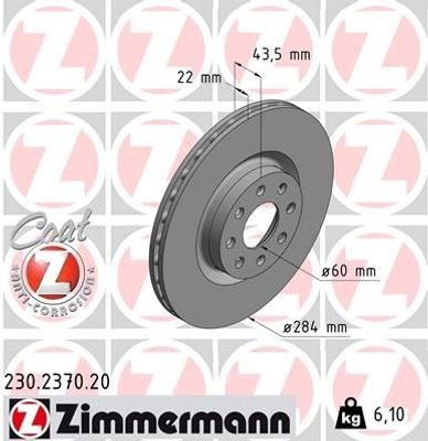 Remschijf Coat Z 230237020