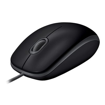 LogitechB110 Silent Muis Zwart