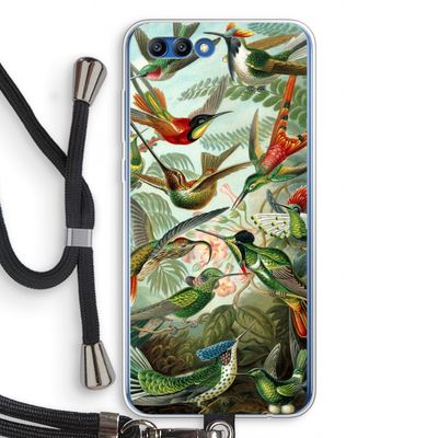 Haeckel Trochilidae: Honor 10 Transparant Hoesje met koord