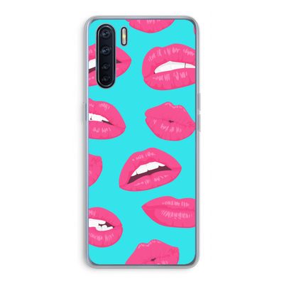 Bite my lip: Oppo A91 Transparant Hoesje