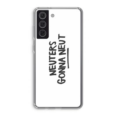 Neuters: Samsung Galaxy S21 FE Transparant Hoesje