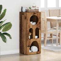 Dressoir Oudhout 40 x 35 x 100,5 cm Bewerkt hout