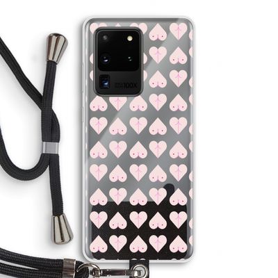 Ass 'n Titties: Samsung Galaxy S20 Ultra Transparant Hoesje met koord