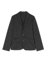 Emporio Armani Kids blazer à fines rayures - Gris - thumbnail