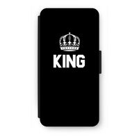 King zwart: iPhone SE 2020 Flip Hoesje