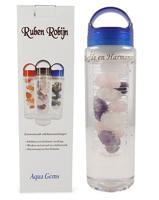 Ruben Robijn Aqua gems drinkfles liefde & harmonie