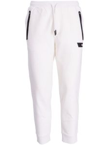 BOSS pantalon de jogging Hadiko à coupe slim - Blanc