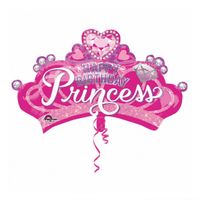 Anagram Folie Ballon Prinsessen Kroon 81x48 cm Anagram Folie Ballon Prinsessen Kroon 81x48 cm