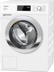 Miele WEF375 WPS PWash & 8kg wasmachine Vrijstaand Voorbelading 1600 RPM A+++ Wit