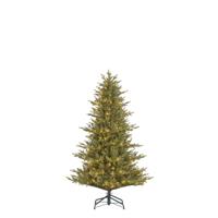 Kunstkerstboom Meran groen H155 x dia. 102 cm met 168 LED warm wit - Black box