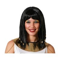 Pruik Zwart Egyptische